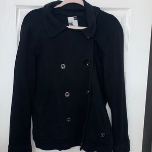 Black DC jacket, well loved & cared for.